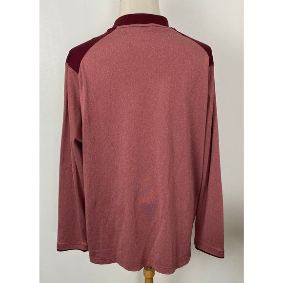 Nike Dri-Fit Virginia Tech Hokies 1/4 zip collarless performance pullover, XXL - Picture 3 of 4